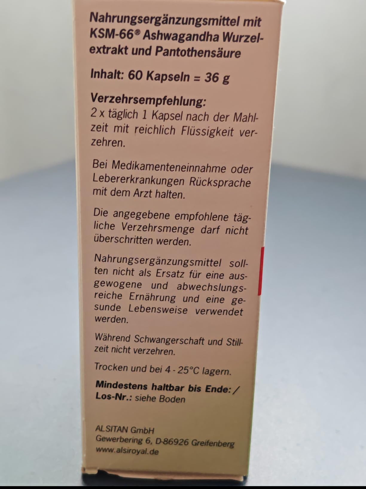 Einfache Einnahme