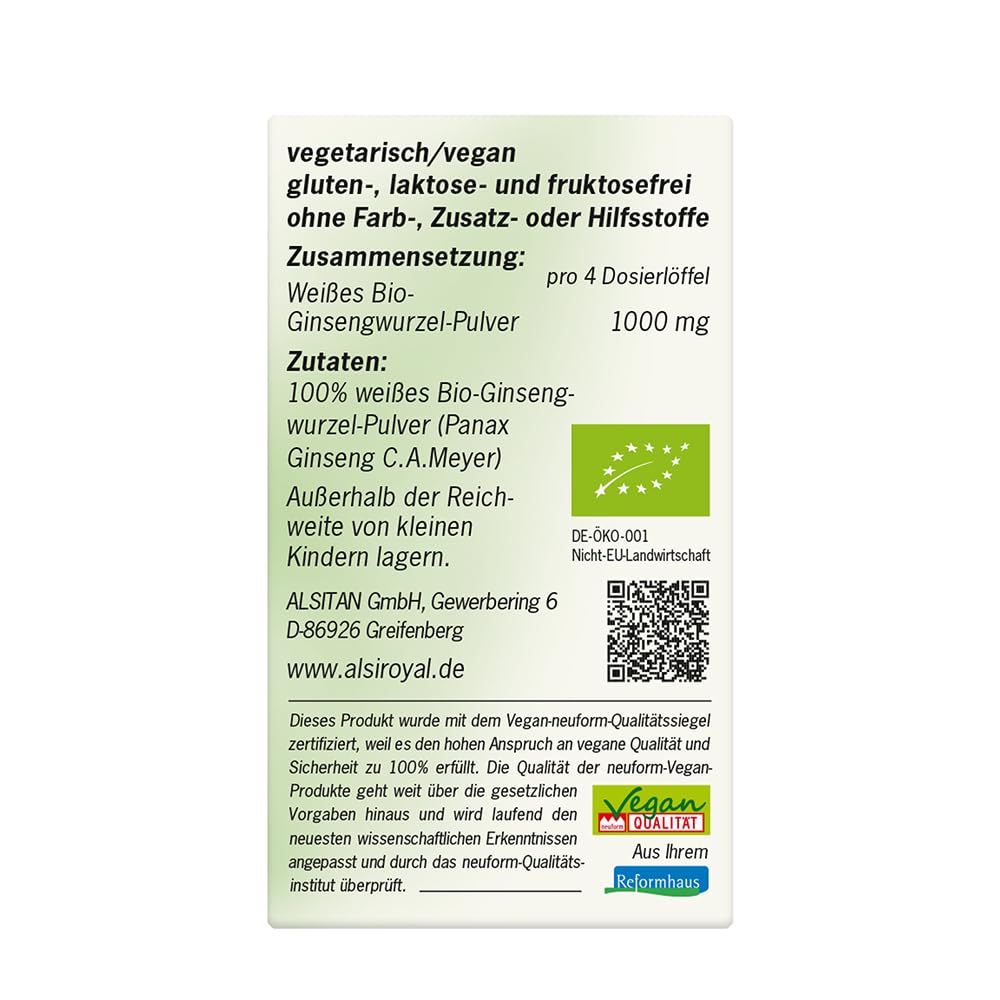 alsiroyal-lebens-elixier-ginseng-pulver-pur-30g-vegan image 4