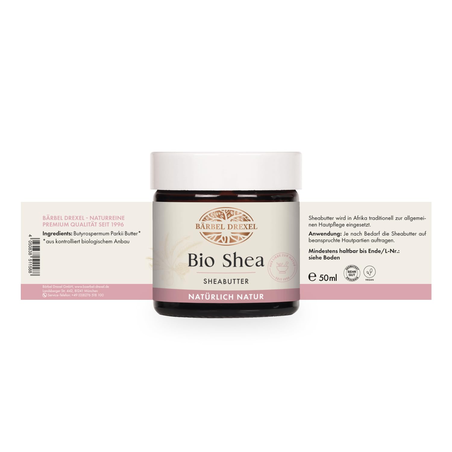 b-rbel-drexel-sheabutter-bio-unraffiniert-50ml-pur image 4