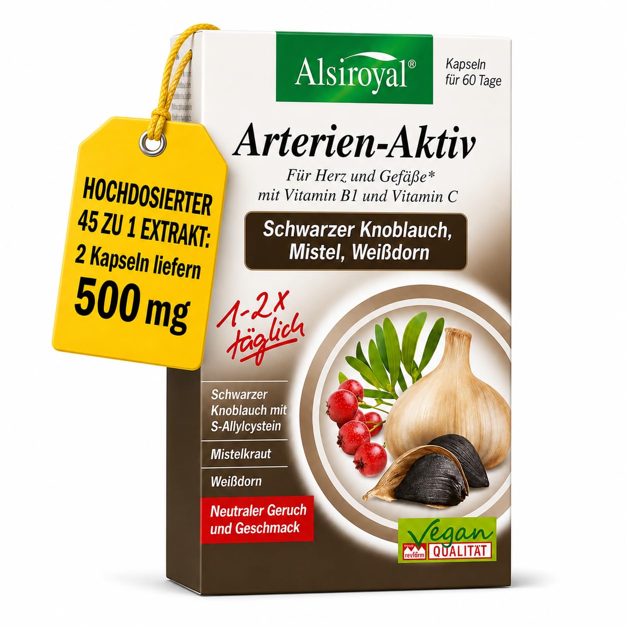 alsiroyal-lebens-elixier-schwarzer-knoblauch-kapseln-60-st-ck-mild image 1