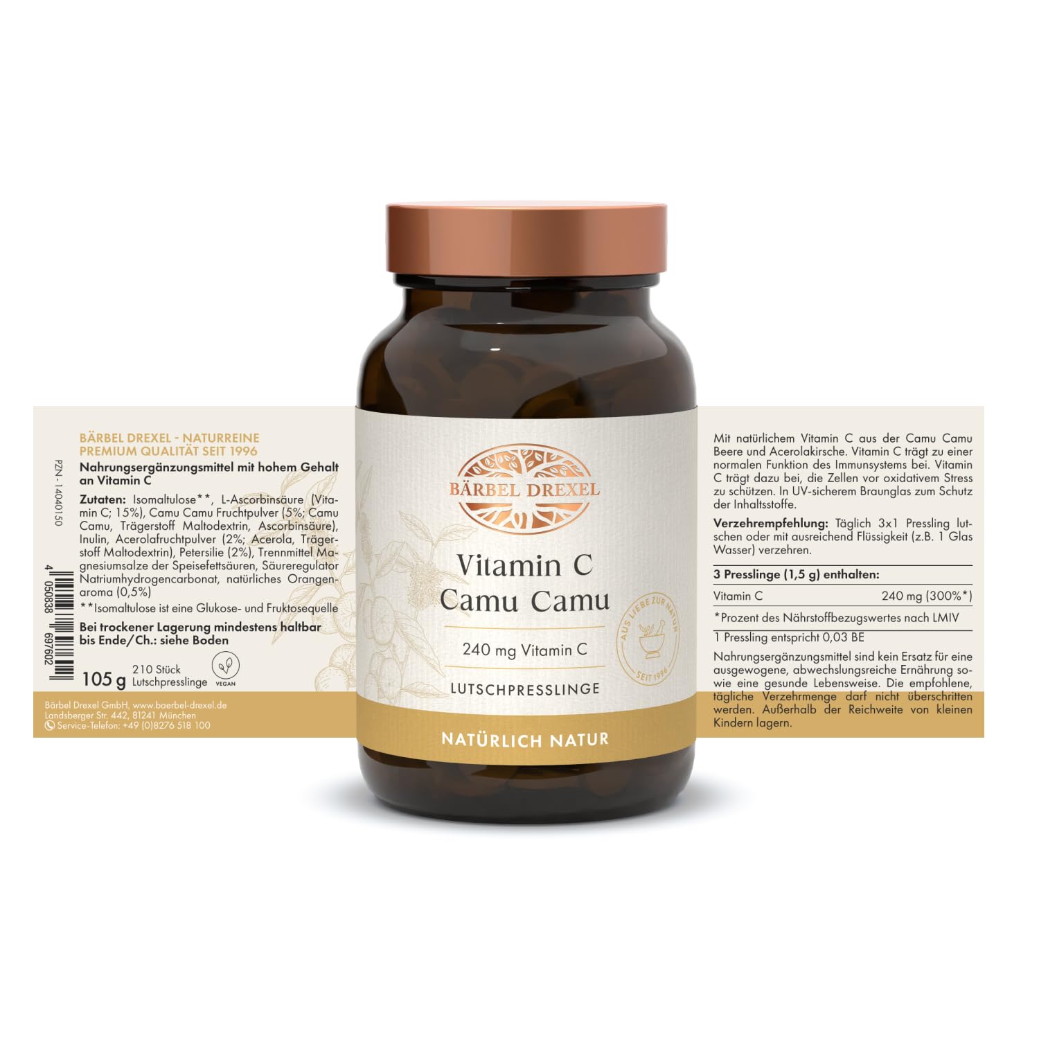 b-rbel-drexel-power-lift-vitamin-c-presslinge-210-st-ck-nat-rlich image 6