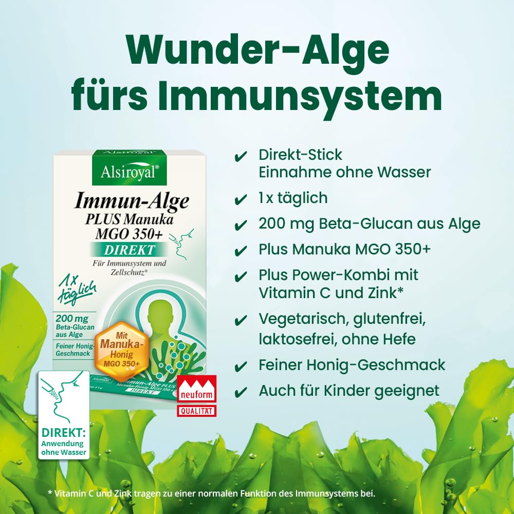 alsiroyal-lebens-elixier-immun-alge-plus-manuka-mgo-350-sticks-40-sticks-zink image 7