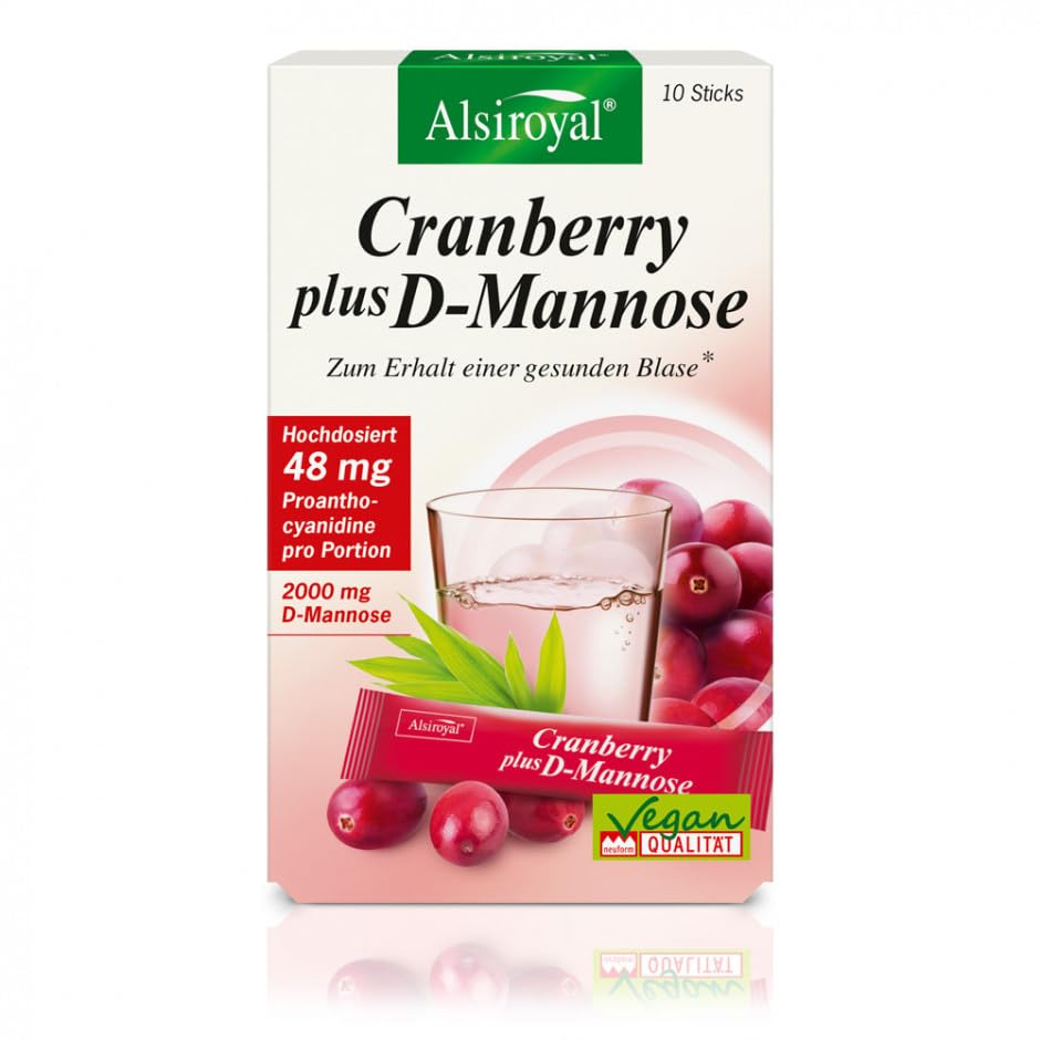 alsiroyal-cranberry-plus-d-mannose-trink-sticks-waldbeere-10-stk image 5