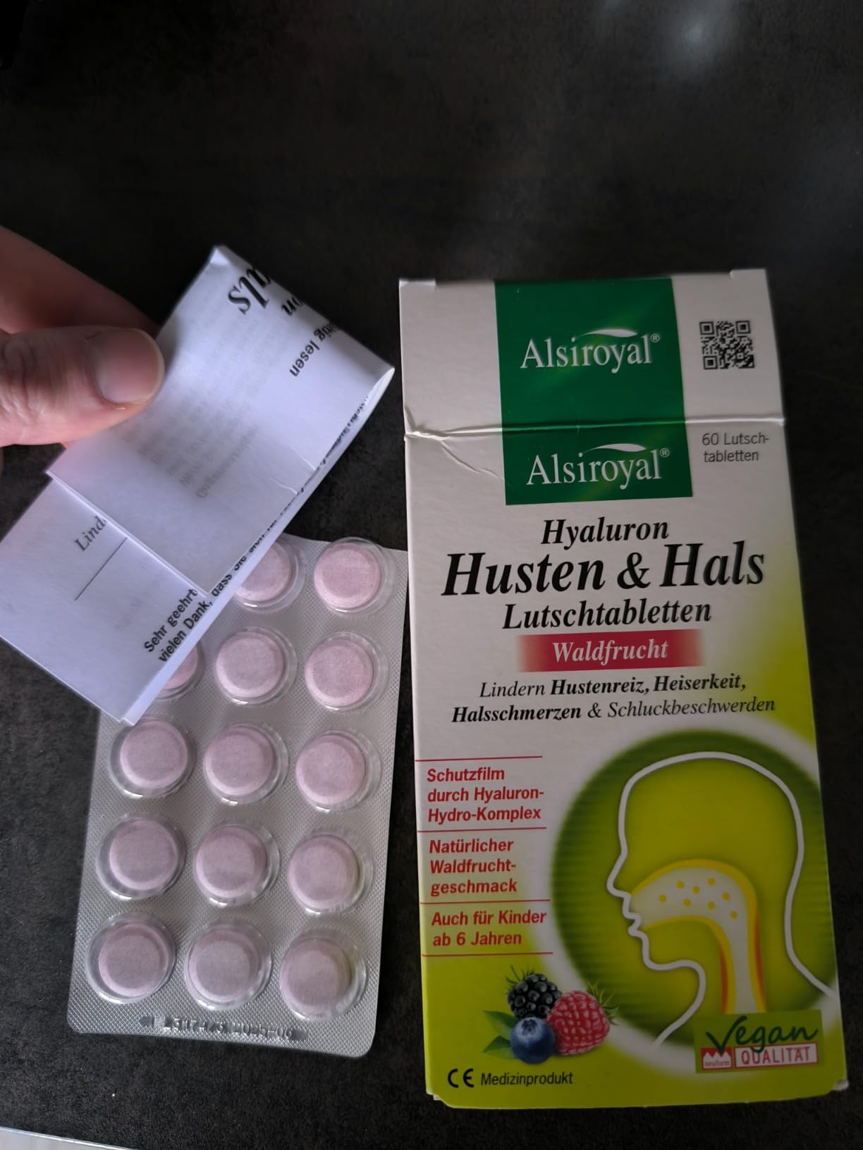 Lösen sich schnell