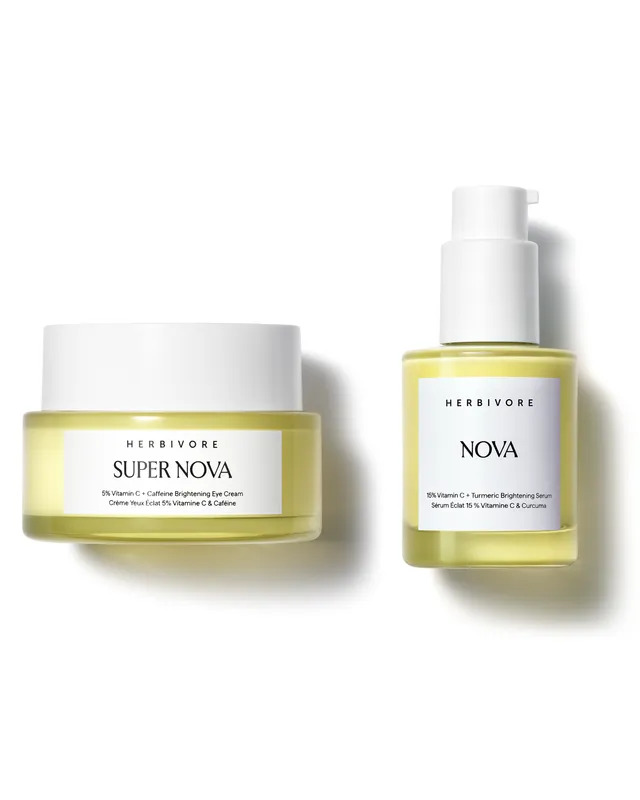 herbivore-nova-skincare-set-vitamin-c-serum-set-30ml-15ml image 1