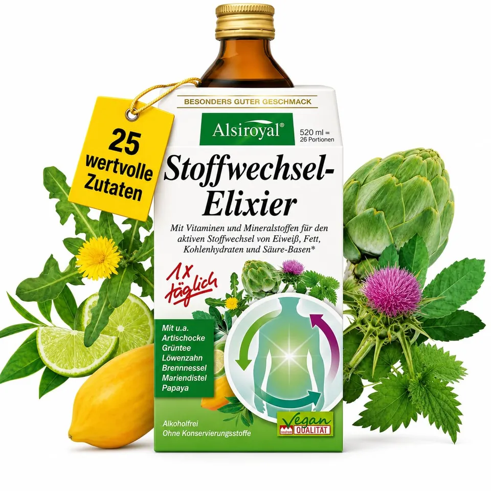 alsiroyal-stoffwechsel-elixier-fl-ssig-520-ml-fruchtig-vegan image 1