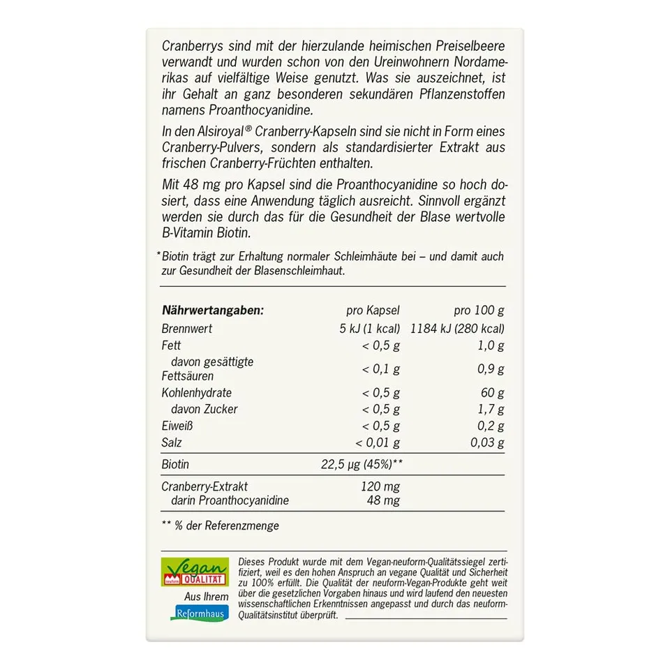 alsiroyal-cranberry-plus-d-mannose-trink-sticks-waldbeere-10-stk image 1