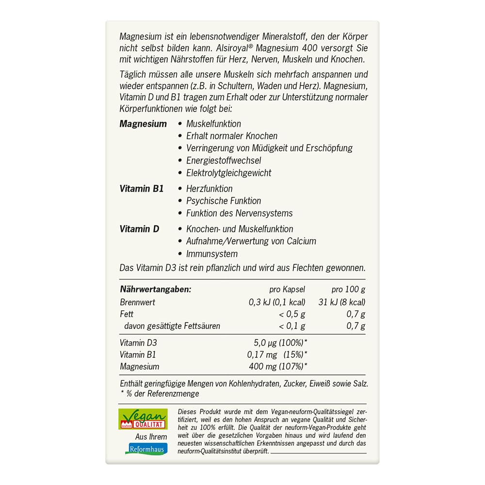 alsiroyal-magnesium-400-kapseln-hochdosiert-20-stk image 2