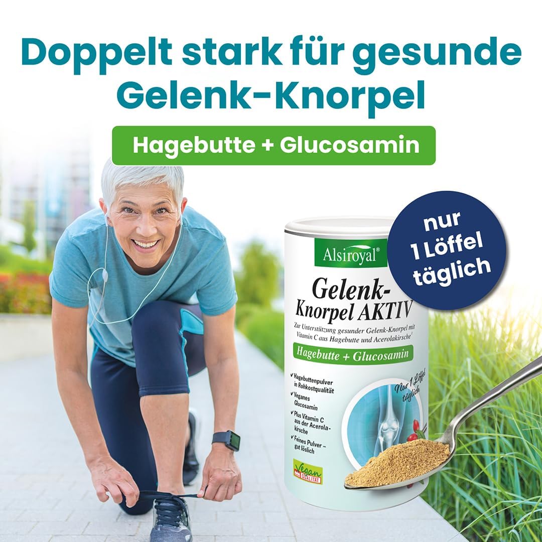 alsiroyal-stoffwechsel-elixier-hagebuttenpulver-glucosamin-pulver-250g-vegan image 2