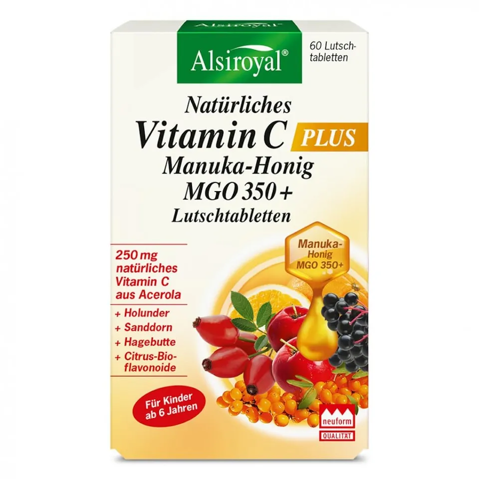 alsiroyal-lebens-elixier-vitamin-c-manuka-350-lutschtabletten-120g image 1