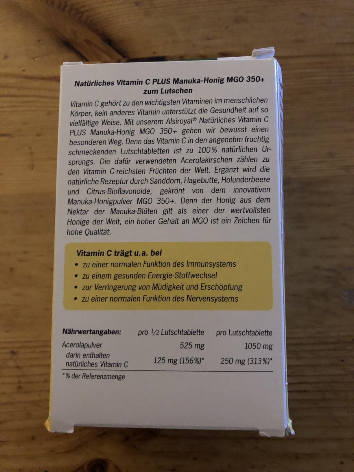 Kleben etwas