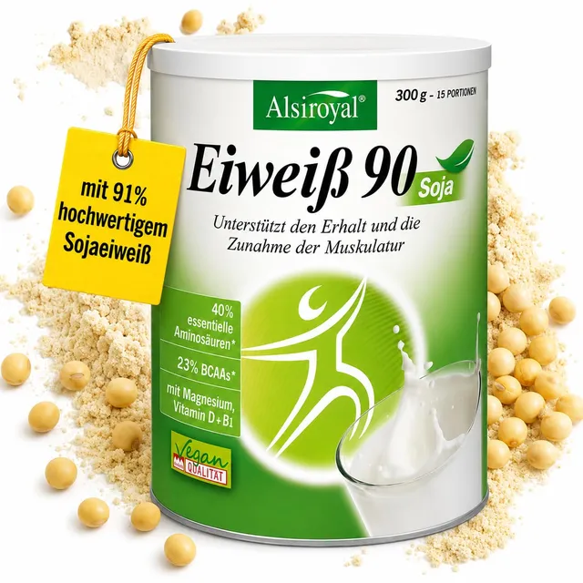 alsiroyal-eiwei-90-soja-proteinpulver-neutral-vegan-eaa-bcaa image 1