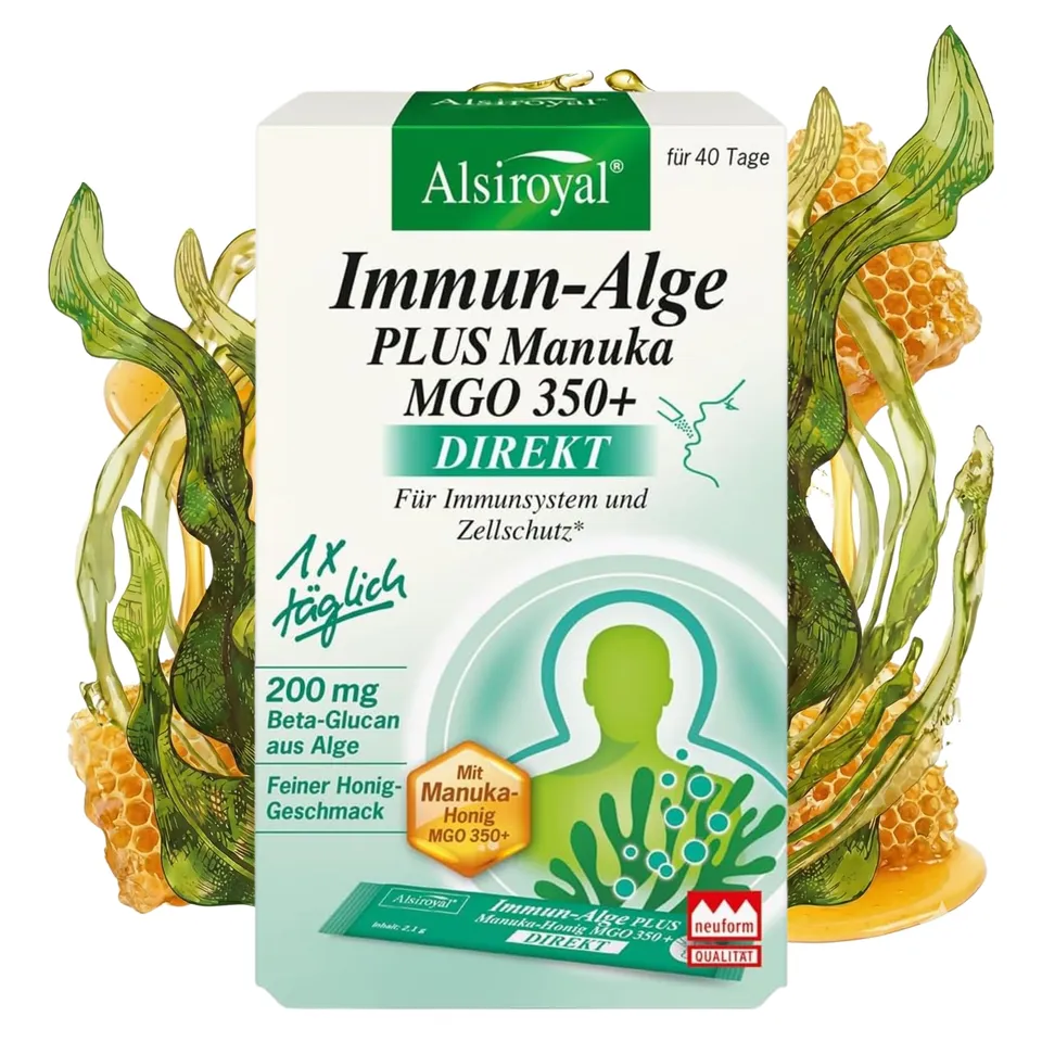 alsiroyal-lebens-elixier-immun-alge-plus-manuka-mgo-350-sticks-40-sticks-zink image 1