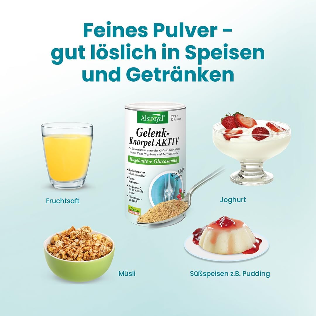 alsiroyal-stoffwechsel-elixier-hagebuttenpulver-glucosamin-pulver-250g-vegan image 7