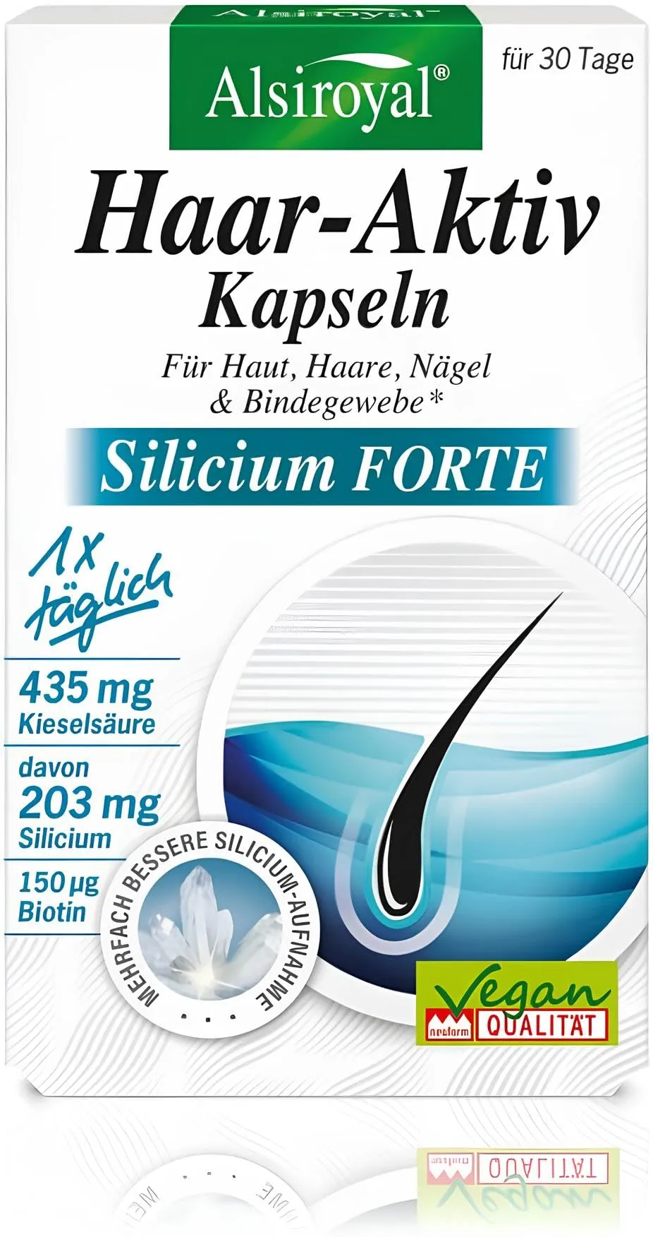 alsiroyal-haar-aktiv-silicium-forte-kapseln-30-stk-biotin-zink image 1