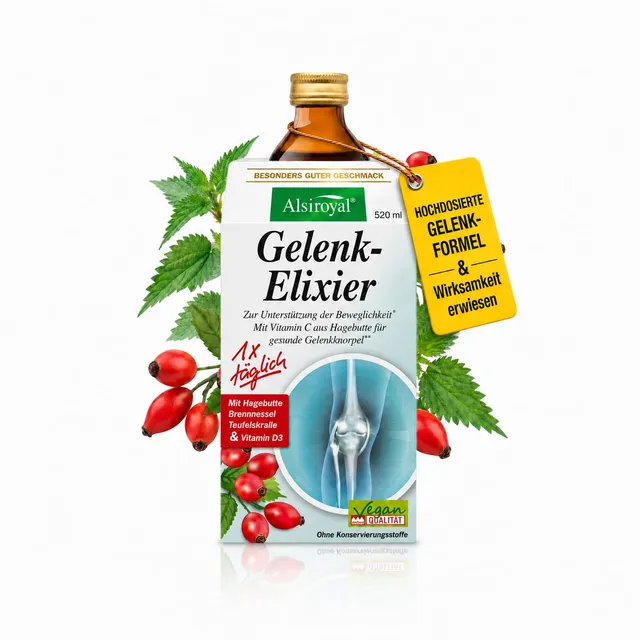 alsiroyal-stoffwechsel-gelenk-elixier-kap-hagebutte-vitamin-d3 image 1